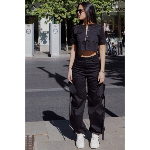 Macondia Cargo Pant Black Size S - Picture 15 of 16